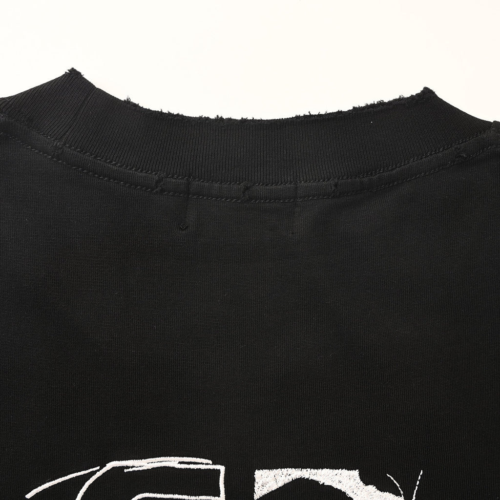 Balenciaga BLCG Double-B Contrast Logo T-Shirt