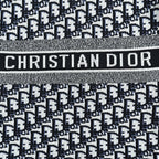 Dior Classic Monogram Reversible Wool-Cashmere Hooded Cardigan