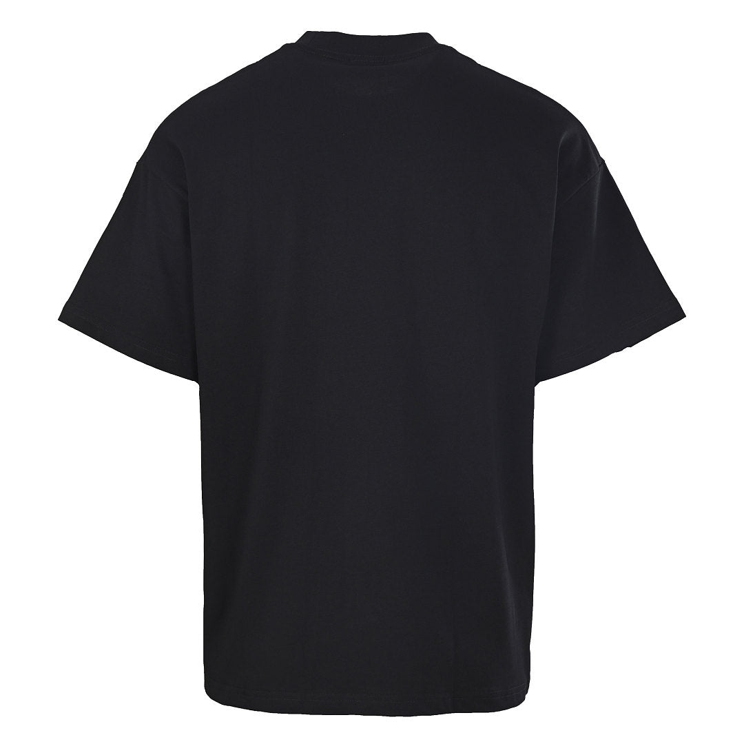 Fendi Roma Bag Bugs Eyes Appliqué T-Shirt — BLACK
