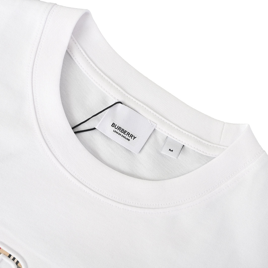 Burberry Embossed Check T-Shirt