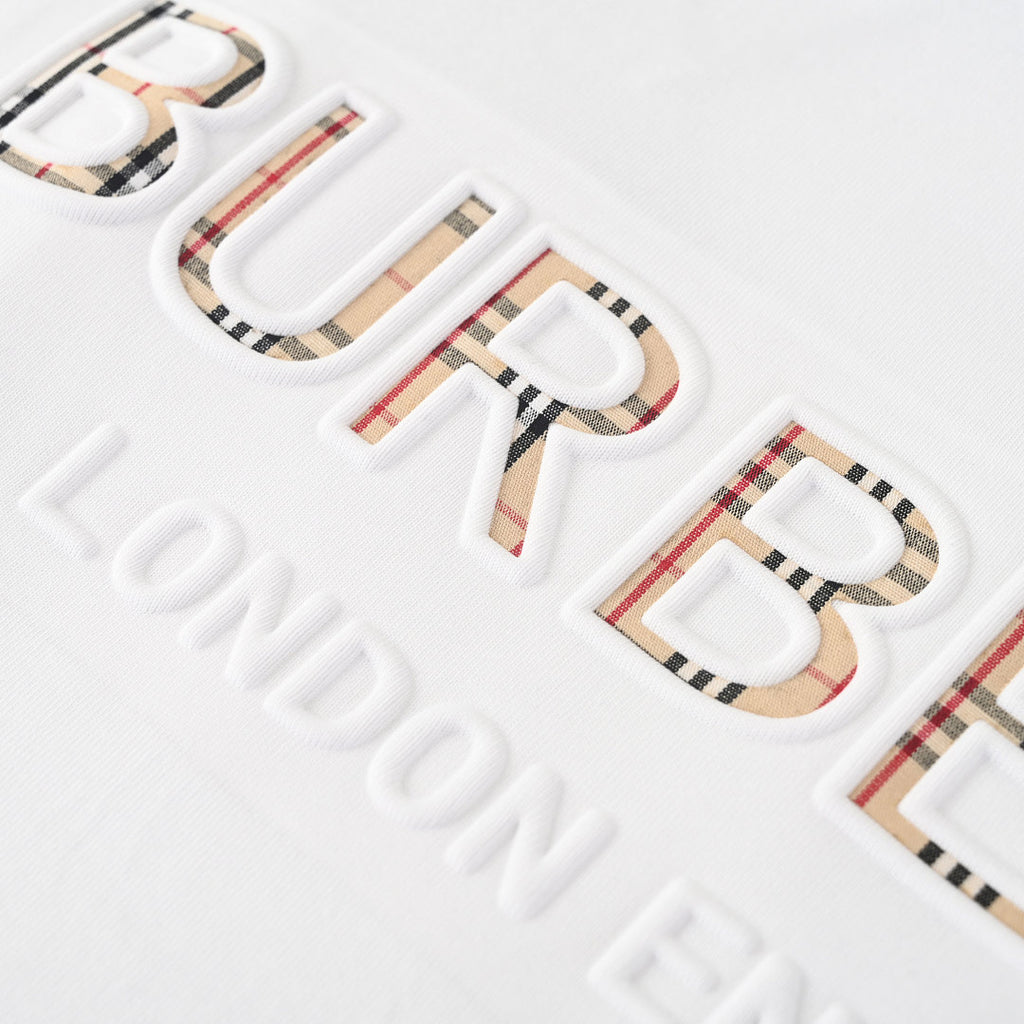 Burberry Embossed Check T-Shirt