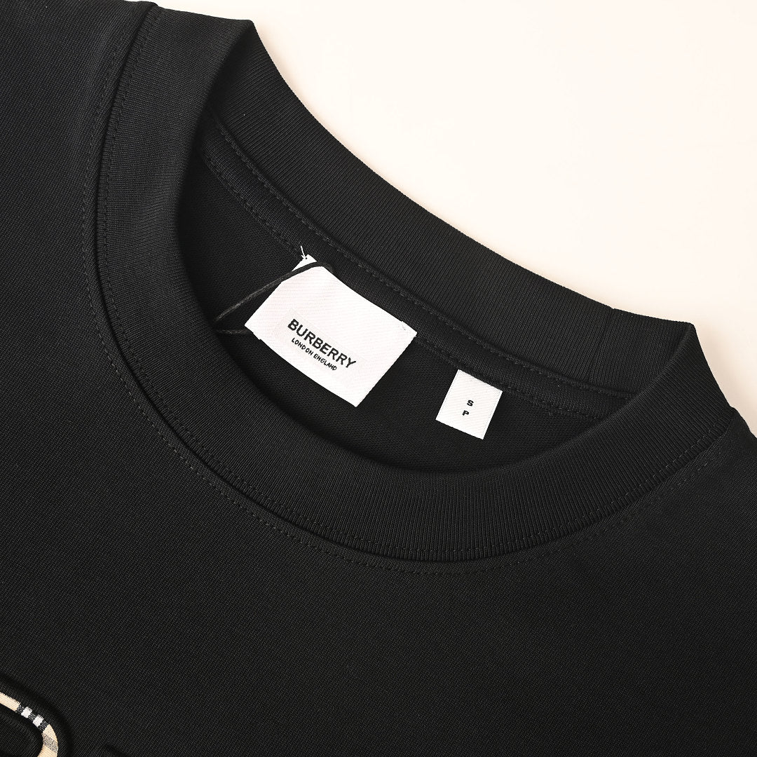 Burberry Embossed Check T-Shirt