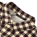 LOUIS VUITTON LV Damier Pocket Logo Short-Sleeve Shirt