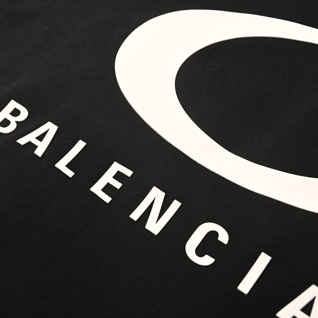 Balenciaga B Logo Oversized T-Shirt – black