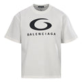 Balenciaga B Logo Oversized T-Shirt – White