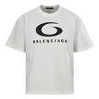 Balenciaga B Logo Oversized T-Shirt – White