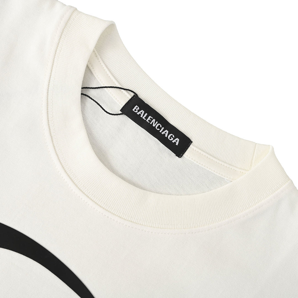 Balenciaga B Logo Oversized T-Shirt – White
