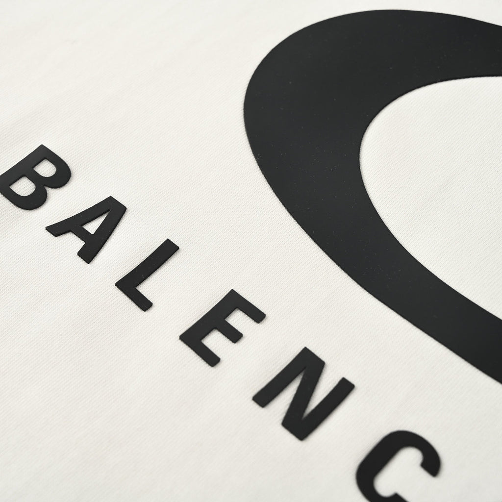 Balenciaga B Logo Oversized T-Shirt – White