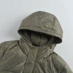Louis Vuitton Monogram Patchwork Hooded Down Jacket