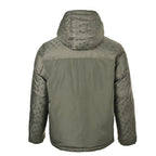 Louis Vuitton Monogram Patchwork Hooded Down Jacket