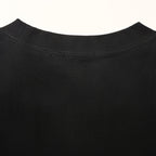 BURBERRY Graffiti Equestrian Knight Print Crew-Neck Short-Sleeve T-Shirt
