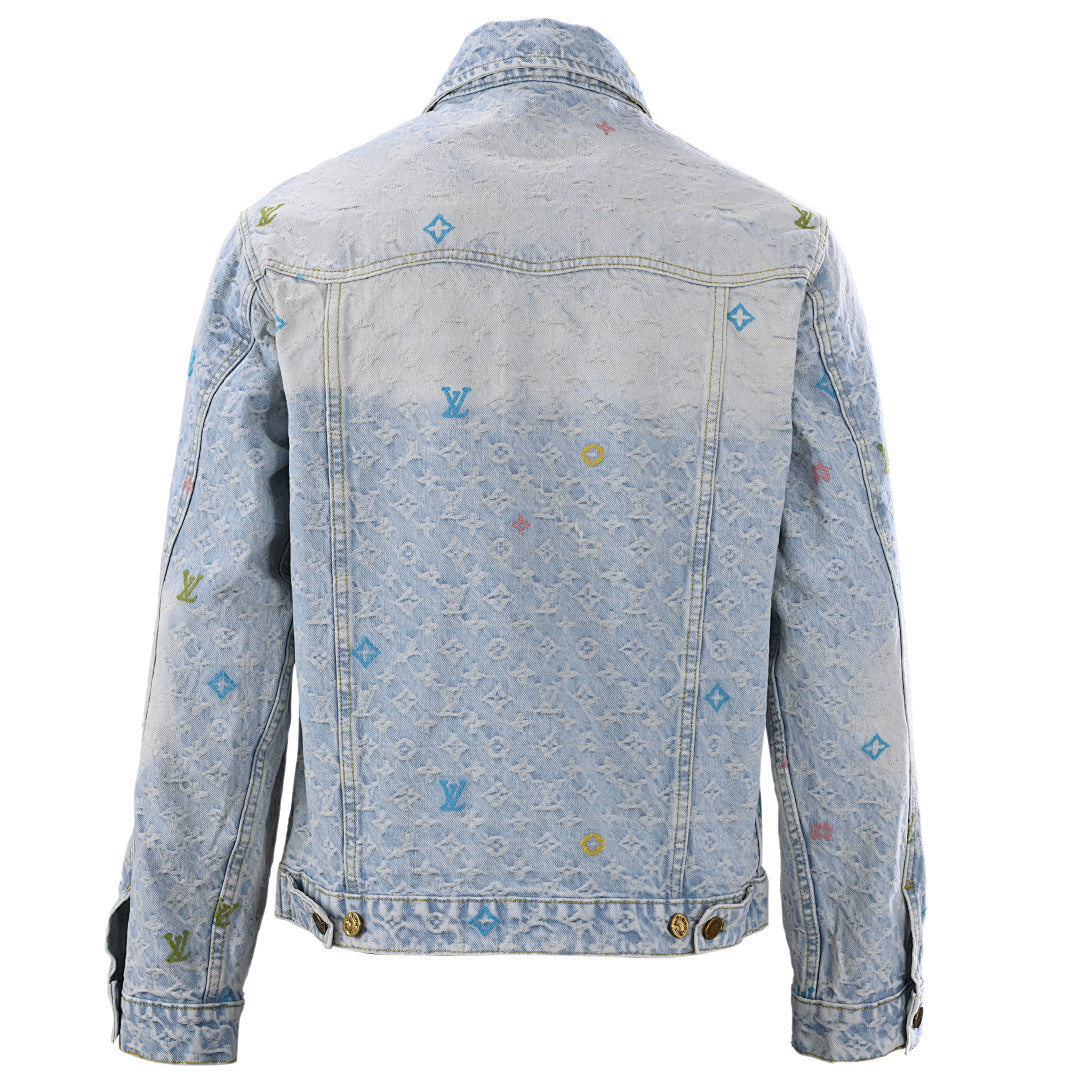Louis Vuitton Men's Logo Print Jacket | Luxury Streetwear Outerwear
