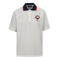 GUCCI Classic Double G Embroidered Polo Shirt