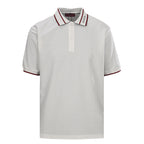 GUCCI Ribbed Jacquard Polo Shirt