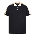Gucci Classic Reflective Web Polo Shirt