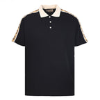 Gucci Classic Reflective Web Polo Shirt