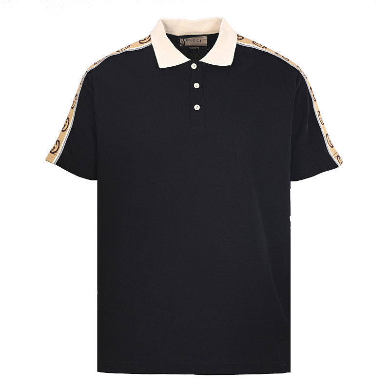 Gucci Classic Reflective Web Polo Shirt