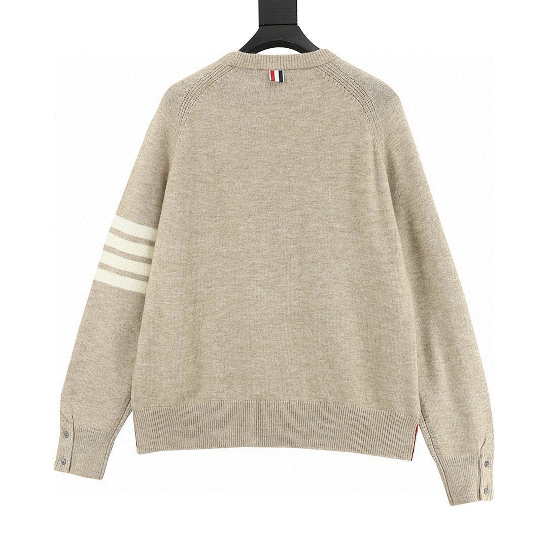 Thom Browne Wool Crewneck Sweater