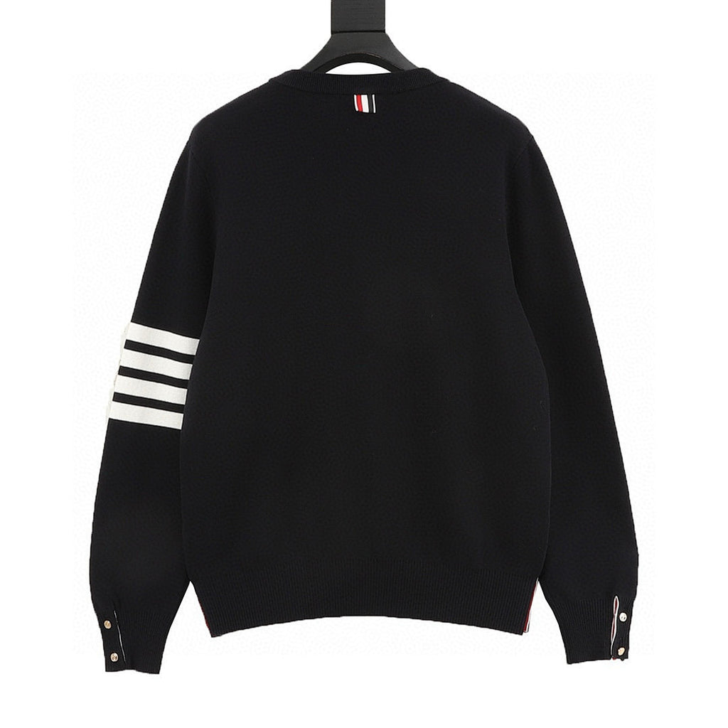 Thom Browne Wool Crewneck Sweater