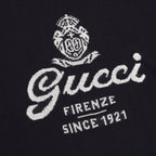 GUCCI Letter Intarsia-Knit T-Shirt
