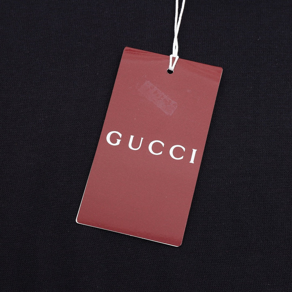 GUCCI Letter Intarsia-Knit T-Shirt