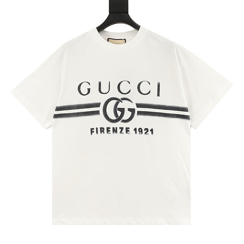 Gucci Gradient Belt Print Short-Sleeve Shirt