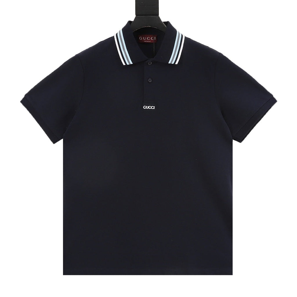 Gucci Minimalist Lettering Polo Shirt