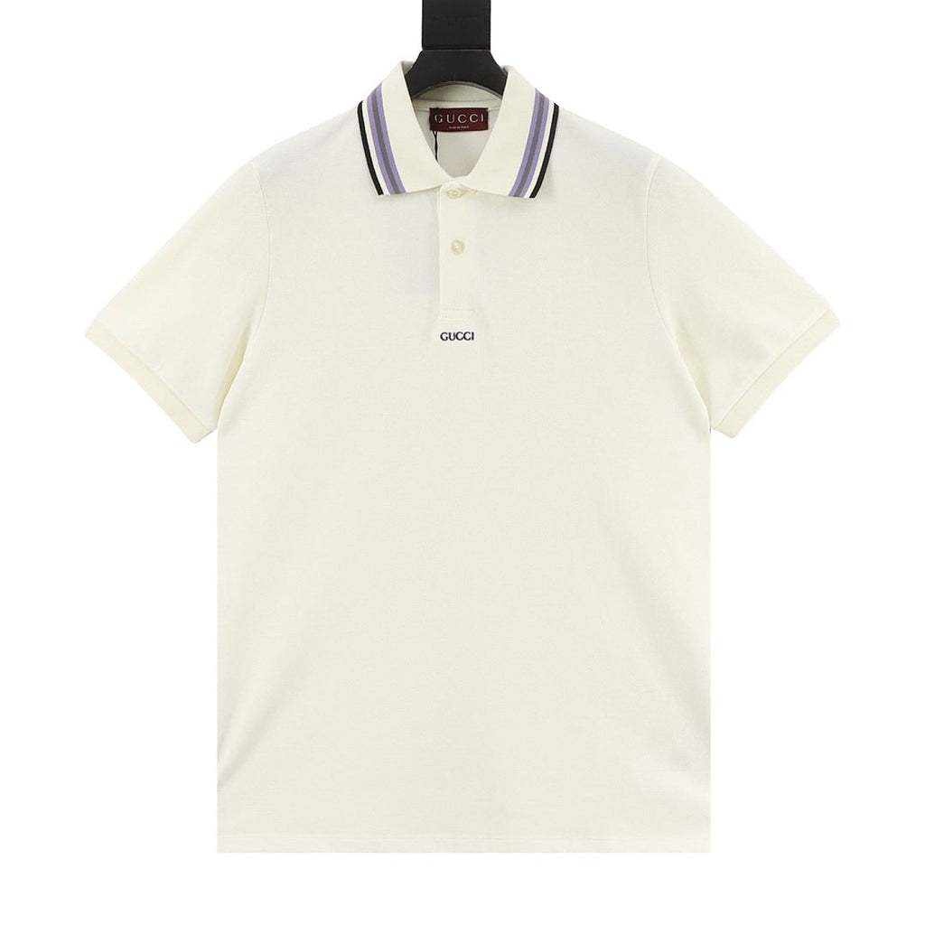 Gucci Minimalist Lettering Polo Shirt