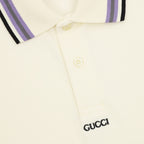 Gucci Minimalist Lettering Polo Shirt