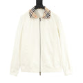 BURBERRY BBR Two-Tone Check Lapel Jacket