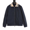 BURBERRY BBR Two-Tone Check Lapel Jacket
