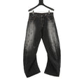 Acne Studios Distressed Denim Trousers with Paint Splatter Effect