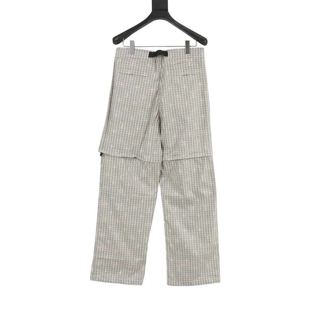 Louis Vuitton Monogram Check Reversible Trousers