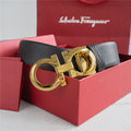 Ferragamo Gancini Belt – Calfskin Leather | Classic