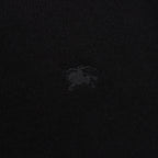 Burberry Black Half-Zip Cashmere Sweater