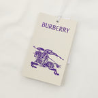 Burberry White Check-Trim Long-Sleeve Polo Shirt