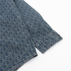 Dior Blue-Grey Oblique Button-Front Shirt