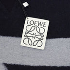 LOEWE Black and Grey Anagram Crewneck Sweater