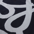 LOEWE Black and Grey Anagram Crewneck Sweater