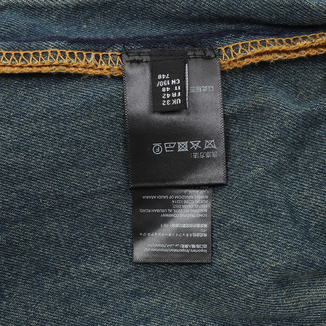 AMIRI Five-Star Embroidered Jeans