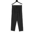 Brunello Cucinelli Drawstring Herringbone Linen Trousers