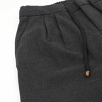Brunello Cucinelli Drawstring Herringbone Linen Trousers
