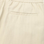 Brunello Cucinelli Drawstring Herringbone Linen Trousers