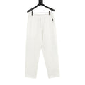Brunello Cucinelli Drawstring Herringbone Linen Trousers