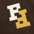 FENDI FF Logo Letter Embroidery Patchwork Baseball Jacket