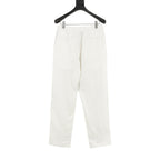 Brunello Cucinelli Drawstring Herringbone Linen Trousers