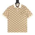 Gucci Double G All-Over Logo Jacquard T-Shirt