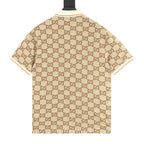 Gucci Double G All-Over Logo Jacquard T-Shirt