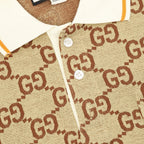 Gucci Double G All-Over Logo Jacquard T-Shirt