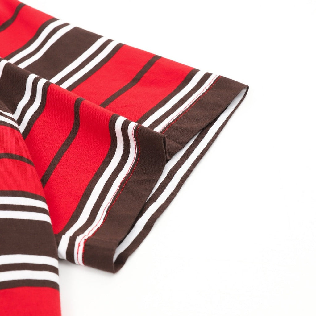 PRADA Multi-Stripe Short-Sleeve T-Shirt | 2026 New Collection